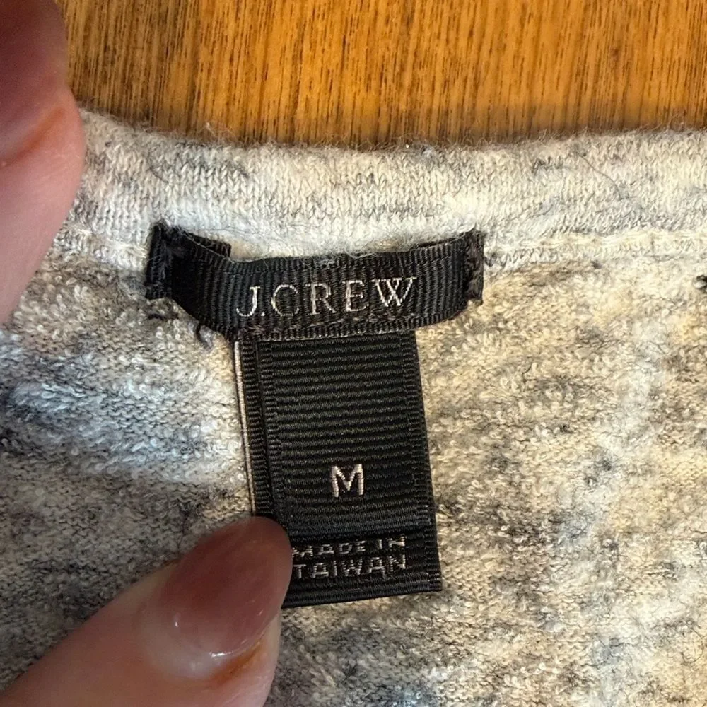 J. Crew Heather Gray Women's Shirt
